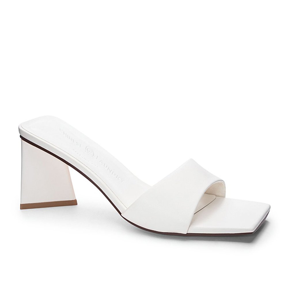 Chinese Laundry White Sandals